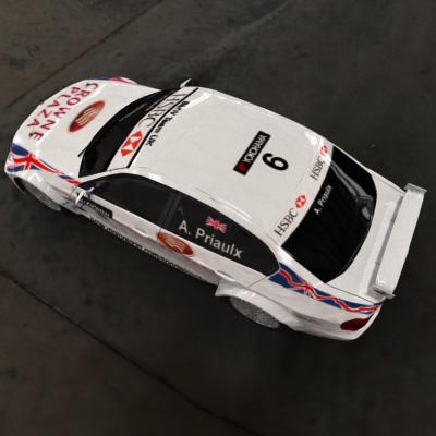 3D Model of 2009 WTCC - fia World Touring Championship Car - 3D Render 4